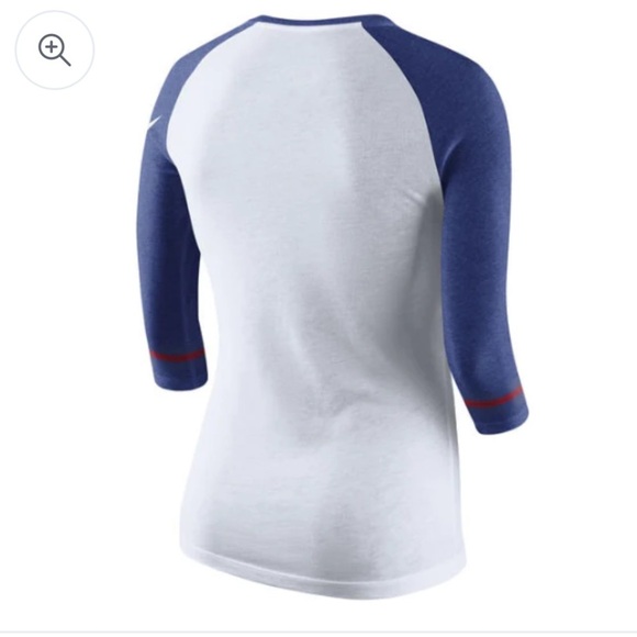 NIKE WOMEN’S CHICAGO CUBS RAGLAN TEE Size L - Picture 2 of 10